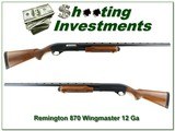 Remington 870 Wingmaster 74 made 12 Ga Exc Cond - 1 of 4