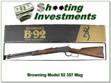 Browning Model 92 rare 357 Magnum in box - 1 of 4
