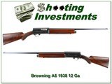 Browning A5 1938 pre-War Grade II 12 Gauge all original XX Wood! - 1 of 4