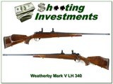 Weatherby Mark V LH Deluxe 340 Wth Mag Custom Shop! - 1 of 4