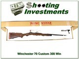 Winchester 70 Custom Short Action RARE 308 ANIB! - 1 of 4