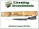 Weatherby Vanguard Stainless 257 Wthy Mag no longer made - 1 of 4