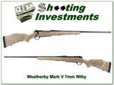 Weatherby Mark V Ultra Lightweight 7mm Wthy Mag Accubreak! - 1 of 4