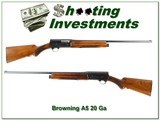 Browning A5 20 Ga FIRST YEAR 1958 28in Mod - 1 of 4
