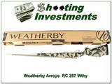 Weatherby Mark V Arroyo RC (Range Certified) 257 Wthy NIB - 1 of 4
