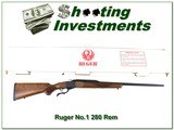 Ruger No.1 B unfired in box hard to find 280 Remington - 1 of 4