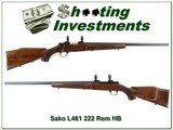 Sako L61R Vixen Varmint Heavy Barrel in 222 near new! - 1 of 4