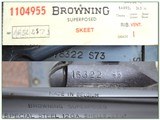 Browning Superposed Belgium 12 Ga Skeet ANIB! - 4 of 4