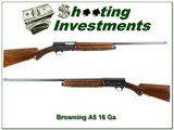 Browning A5 1952 Belgium made 16 Gauge - 1 of 4