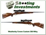 Weatherby Mark V Crown Custom German 300 Wthy - 1 of 4