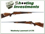 Weatherby Mark V LH Lazermark 378 XX Wood! - 1 of 4