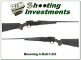 Browning A-Bolt II 243 Win near new - 1 of 4