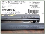 Browning 22 Auto 100 Year 22 LR Octagonal High Grade 100 made! - 4 of 4