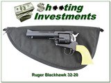 Ruger Blackhawk 32 Convertible with 32-20 5 1/8in custom rib - 1 of 4