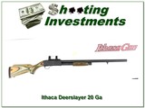 Ithaca Model 37 Deerslayer III 20 Ga 26in rifled barrel in box! - 1 of 4