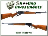 Marlin 336 336ER RARE 356 Winchester JM Marked made in 1983 Exc Cond! - 1 of 4