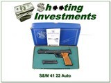 Smith & Wesson Model 41 22 auto 7in barrel in box! - 1 of 4