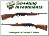 Remington 750 Carbine
RARE 35 Whelen - 1 of 4