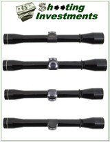 Leupold 4X M8 Gloss rifle scope Exc Cond - 1 of 1