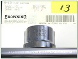 Browning Model 12 High Grade 5 20 XX Wood NIB - 4 of 4
