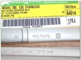 Remington 700 CDL SF 270 WIN Stainless fluted Walnut NIB - 4 of 4