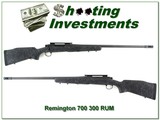 Remington 700 Long Range 300 RUM near new 28in with Break - 1 of 4