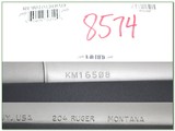 Kimber 84M Montana Stainless in RARE 204 Ruger in box - 4 of 4