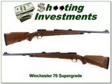 Winchester Model 70 Supergrade 1975 UNFIRED 458 Win - 1 of 4