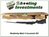 Weatherby Mark V Accumark 257 Wthy NIB - 1 of 4