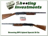 Browning BPS Upland Special 20 Ga 22in Invector vent rib! - 1 of 4