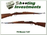 FN Mauser 98 in 7 x 57 beautiful wood! - 1 of 4