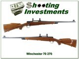 Winchester Model 70 270 1975 New Haven made Exc Cond! - 1 of 4