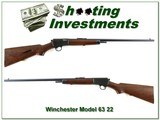 Winchester Model 63 22LR made in 1997-98 EXC Cond - 1 of 4