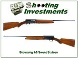 Browning A5 Sweet Sixteen 1957 Belgium made 26in IC - 1 of 4