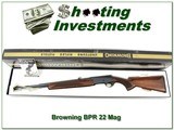 Browning BPR 22 Magnum 1977 unfired in box! - 1 of 4