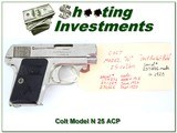 Colt Model N 1908 25 ACP made in 1920 - 1 of 4