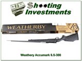 Weatherby Mark V Accumark 6.5-300 factory new - 1 of 4