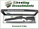 Browning A5 Magnum 12 1993 made Stalker in box! - 1 of 4