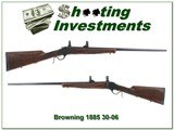 Browning 1885 High Wall 30-06 38in Octagonal looks unfired - 1 of 4