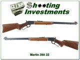 1985 made Marlin 39A Golden 22LR JM marked pre- safety 24in Exc Cond! - 1 of 4