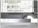 Magnum Research Desert Eagle Stainless 357 mag near new - 4 of 4