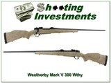 Weatherby Mark V Ultralight 300 Wthy near new - 1 of 4