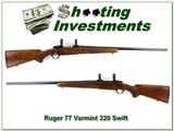 Ruger 77 Varmint in 220 Swift 26in heavy barrel - 1 of 4