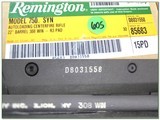 Remington 750 308 Win Stalker near new in box! - 4 of 4