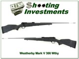 Weatherby Mark V Ultralight 300 Wthy near new with accubreak - 1 of 4