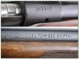 Winchester pre-64 Model 70 1953 220 Swift original! - 4 of 4