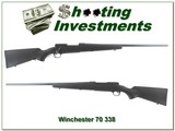 Winchester Model 70 338 Win Mag Winlight Exc Cond New Haven - 1 of 4