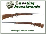 Remington 700 Varmint Special 243 Win near new collector! - 1 of 4