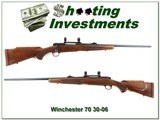 Winchester Model 70 Sporter New Haven made 30-06 - 1 of 4