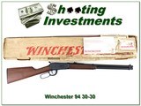 Winchester 94 30-30 New Haven made unfired in box with papers - 1 of 4